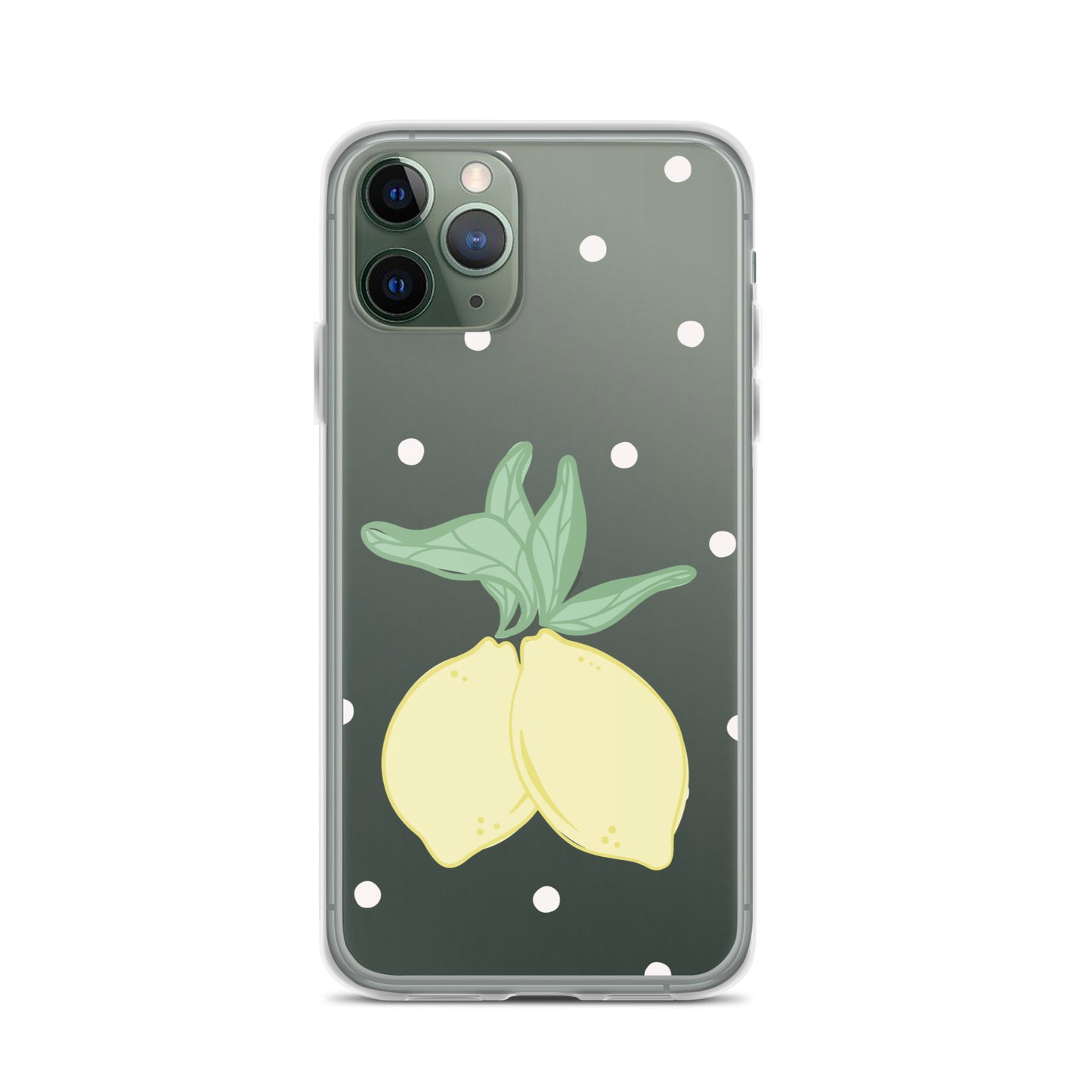 Easy Peasy Lemon Squeezy Clear iPhone Case